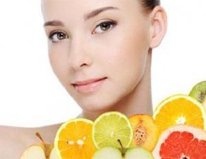 Ovocný peeling na tvár Ovocné kyseliny doma