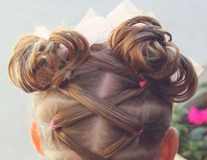 Оригинальные и красивые прически для девочки на длинные волосы: пошаговое выполнение и простор для фантазии Красивая прическа для девочки 8 лет
